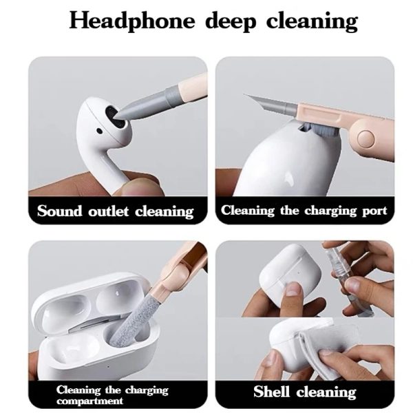 Portable 7-in-1 Headset Keyboard Cleaning Pen
